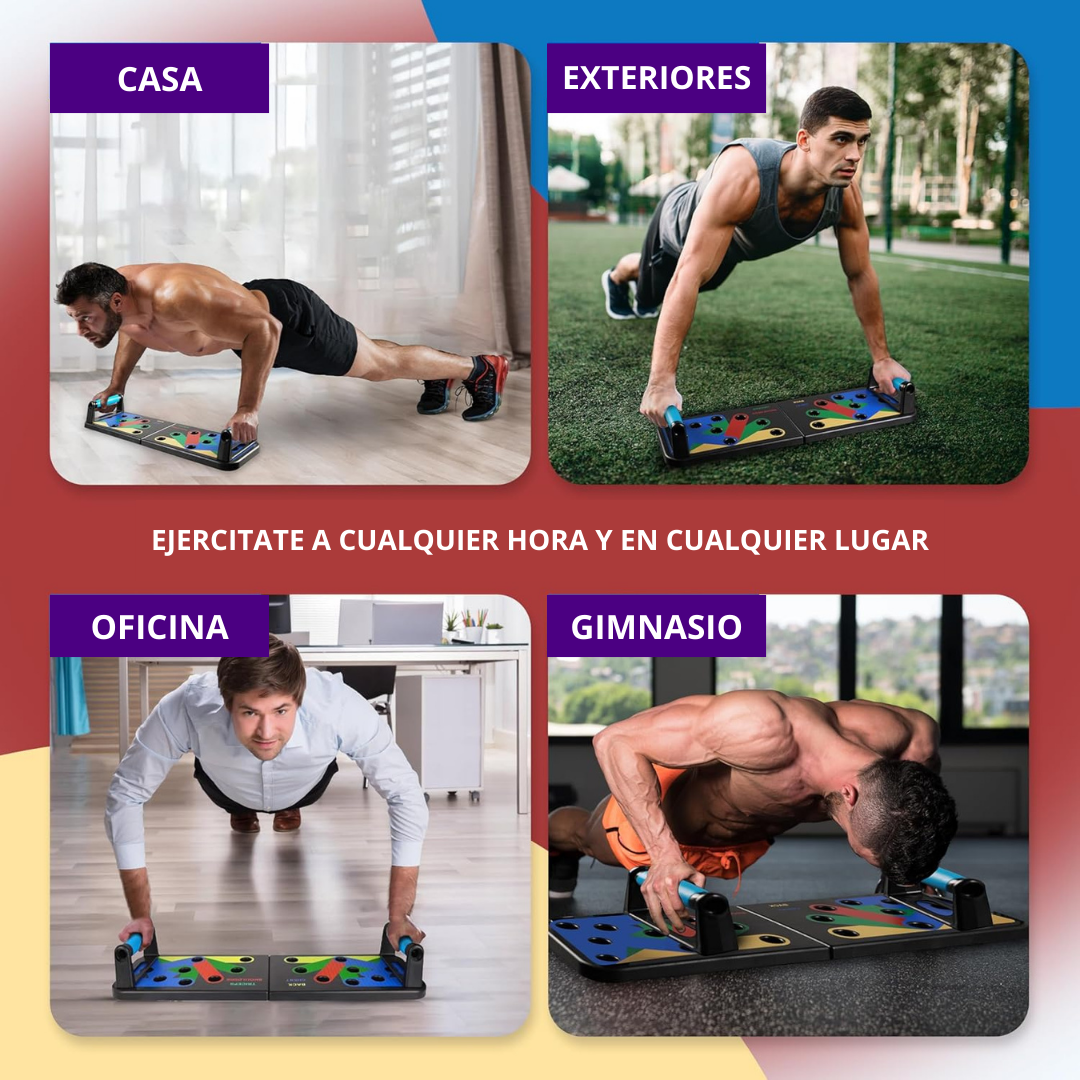 TABLERO PUSH UP FLEXIONES PREMIUM