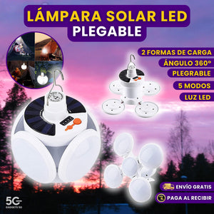 Lámpara Solar LED Plegable
