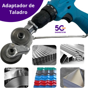 ADAPTADOR DE TALADRO PARA CORTAR LAMINAS-CUTTER PRO