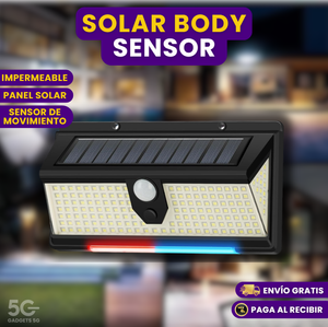 Solar body sensor