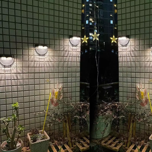 LUZ SOLAR LED PARA PARED EXTERIORES E INTERIORES