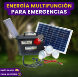 Kit Solar de iluminación portátil
